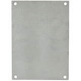 PG142 Allied Moulded Products Galvannealed steel back panel for use with 14in x 12in fiberglass enclosures