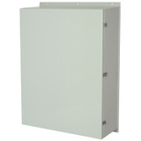 AM483612L | Fiberglass enclosure with hinged cover and snap latch