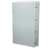 AM603616L | 60 x 36 x 16 Fiberglass enclosure with hinged cover and snap latch