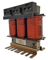 KDRULJ21H | TCI KDR, 208V, 534A, 200HP, 3 Phase, Open, Input Line Inductor, High Impedance, UL Listed