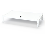 SCE-20RMW Saginaw Control & Engineering 6in x 35in x 20in White Carbon Steel Removable Wire Cover (For use with freestanding enclosures)