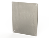 SCE-24P20GALV | Saginaw Control & Engineering 21 x 17 x 0.88 Subpanel, Bent Galvannealed