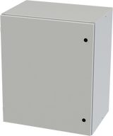 SCE-36EL3020LPLG Saginaw Control and Engineering 36 x 30 x 20 Carbon Steel Enclosure with Hinged Cover and Quarter Turn Latches