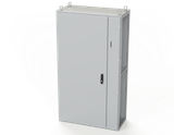 SCE-SD181005LG Saginaw Control and Engineering 70.87 x 39.37 x 18 Carbon Steel Disconnect Enclosure with Hinged Door and 3-Point Latching Mechanism