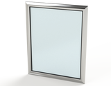 SCE-AW2620SG | Saginaw Control & Engineering 30 x 24 x 0.98 Viewing Window - Extruded Aluminum Safety Glass