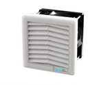 SCE-N12FA33-230LG | Saginaw Control & Engineering 4.2 x 4.2 x 3.1 Filter Fan. 230V AC, 13/15 CFM