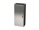 SCE-72XM4018SS6 Saginaw Control and Engineering 72 x 39.5 x 18 Stainless Steel Disconnect Enclosure with a 3-Point Latching Mechanism