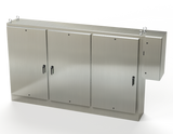 SCE-72XD3EW18SS6 | Saginaw Control & Engineering 72 x 117.5 x 18 S.S. 3DR XD Enclosure