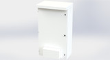 SCE-65VR3620 Saginaw Control and Engineering 65 x 36 x 20 Vented Enclosure with Quarter Turn Latches
