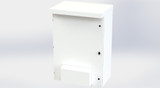 SCE-53VR3620 Saginaw Control and Engineering 53 x 36 x 20 Vented Enclosure with Quarter Turn Latches