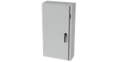 SCE-48XEL2510LP Saginaw Control and Engineering 48 x 25.375 x 10 Carbon Steel Flange Mounted Disconnect Enclosure with 3 Point Latching Mechanism