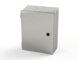 SCE-1008ELJSSST Saginaw Control and Engineering 10 x 8 x 4 S.S. ELJ Sloping Top Enclosure