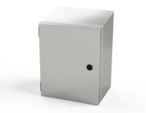 SCE-10086ELJSSST Saginaw Control and Engineering 10 x 8 x 6 S.S. ELJ Sloping Top Enclosure