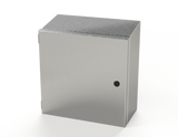 SCE-1212ELJSSST Saginaw Control and Engineering 12 x 12 x 6 S.S. ELJ Sloping Top Enclosure