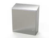 SCE-24K2410SSST  Saginaw Control and Engineering 24 x 24 x 10 S.S. Sanitary Sloping Top Enclosure
