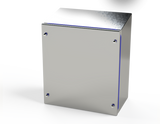SCE-13KJ1206SSST Saginaw Control and Engineering 12.5 x 11.5 x 6 S.S. Sanitary Sloping Top  Junction Enclosure