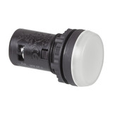L20SC50M | 22mm 130V White One-Piece Pilot Light
