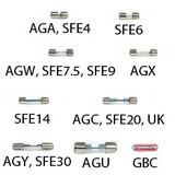 0303004.M Littelfuse Automotive Agw 7Ag Glass Fuse Bulk 1000-Pack
