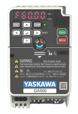 GA50U4007EBA Yaskawa AC Variable Frequency Drive (4 HP, 7.1 Amps VT - 3 HP, 5.6 Amps CT, 480V, 3-Phase, IP20/Protected Chassis w/EMC Filter)