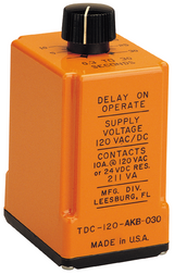 TUC-120-AKA-600 ATC On-Delay Time Delay Relay 110/120V AC/DC