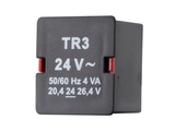 TR3 24VAC Tele Controls Accessories for time and monitoring relay, power module 24V AC, for GAMMA Serie 45mm