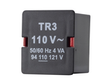 TR3-110VAC Tele Controls Accessories for time and monitoring relay, power module 110V AC, for GAMMA Serie 45mm