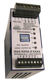 IS4R-120A-L-10K RK Electronics 4 Channel IS Relay Din Latch 120VAC, 10K
