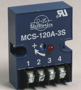 MCS-24D-4T RK Electronics SS On Delay 24VDC, Remote Adj, Tabs