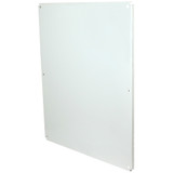 P6036CS | 60 x 36 White painted carbon steel back panel