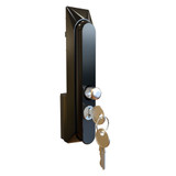 HMEHLKL | Hammond Manufacturing Diecast lift handle with key locking (RAL7035 Gray)