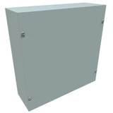 CS12124 Hammond Manufacturing 12in x 12in x 4in Type 1 Mild Steel Enclosure with Lift-Off Screw Cover