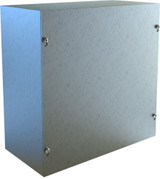 CSG18186 | Hammond Manufacturing 18 x 18 x 6 Unpainted galvanized steel enclosure with screw cover