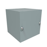 CS444 Hammond Manufacturing 4in x 4in x 4in Type 1 Mild Steel Enclosure with Lift-Off Screw Cover