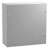 CS864 | Hammond Manufacturing 8 x 6 x 4 Steel junction box with screw cover (no knockouts)