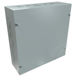 CSKO12124 Hammond Manufacturing 12in x 12in x 4in Mild steel enclosure with screw cover and knockouts