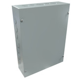 CSKO16124 | Hammond Manufacturing N1 Screw Cover w/KO's - 16 x 12 x 4 - Steel/Gray