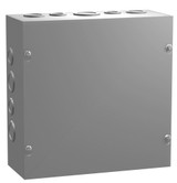 CSKO18184 Hammond Manufacturing 18 x 18 x 4 Mild steel enclosure with screw cover and knockouts