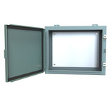 1418CR8 Hammond Manufacturing 16in x 20in x 8in Mild steel enclosure with continuous hinge door and clamps