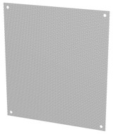 N1JP1212PP | Hammond Manufacturing Perf Panel - Fits Encl. 12 x 12 - Steel/Wht
