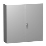 C3RMC363612 | Hammond Manufacturing Type 3R Meter 2 Dr Cabinet - 36x36x12 - Steel/Gray