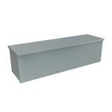 C3RWT1036 | Hammond Manufacturing Type 3R Wiring Trough - 10x10x36 - Steel/Gray