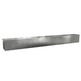 C3RWT1096G | Hammond Manufacturing Type 3R Wiring Trough - 10x10x96 - Galv