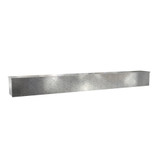 C3RWT12116G Hammond Manufacturing 12in x 12in x 116in Type 3R Unpainted Galvanized Steel Wiring Trough