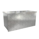 C3RWT1224G | Hammond Manufacturing Type 3R Wiring Trough - 12x12x24 - Galv