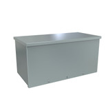 C3RWT1224 Hammond Manufacturing 12in x 12in x 24in Type 3R Galvanized Steel Wiring Trough