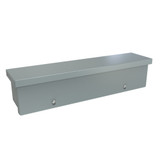 C3RWT418 Hammond Manufacturing 4in x 4in x 18in Type 3R Galvanized Steel Wiring Trough