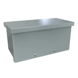 C3RWT612 Hammond Manufacturing 6in x 6in x 12in Type 3R Galvanized Steel Wiring Trough