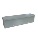 C3RWT624 Hammond Manufacturing 6in x 6in x 24in Type 3R Galvanized Steel Wiring Trough