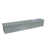 C3RWT636 Hammond 6in x 6in x 36in Type 3R Galvanized Steel Wiring Trough