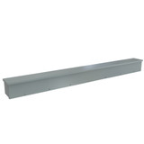 C3RWT672 | Hammond Manufacturing Type 3R Wiring Trough - 6x6x72 - Steel/Gray